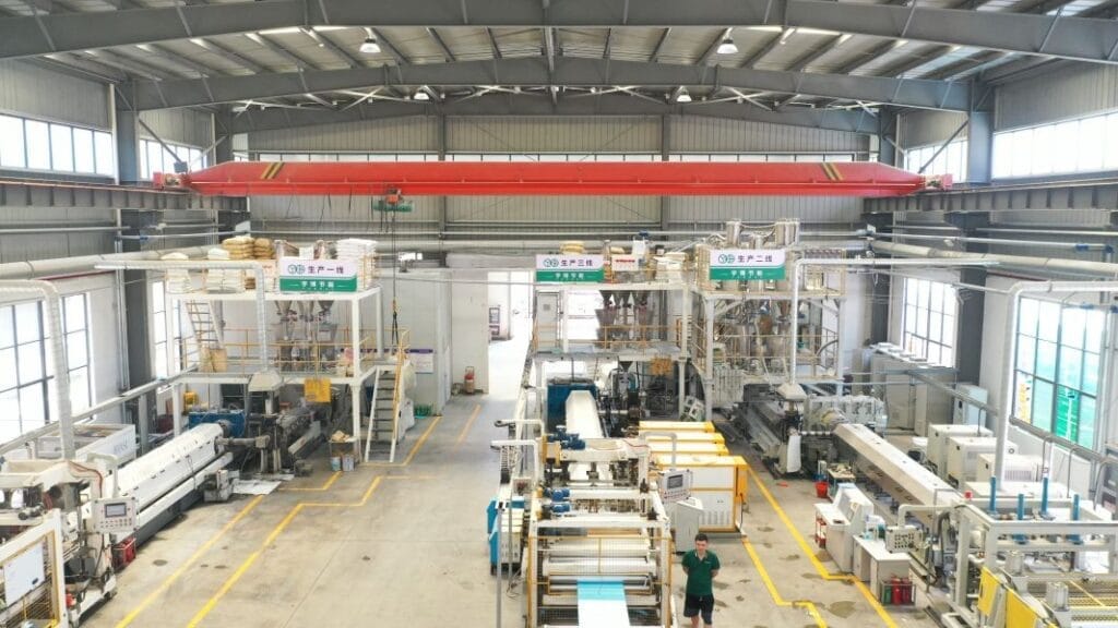 XPS production line